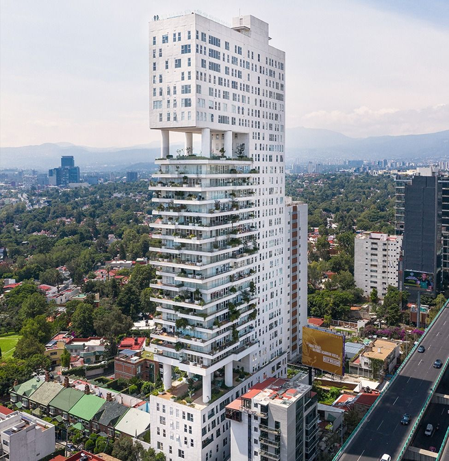 Vista del edifico de la constructora GDC Desarrollos